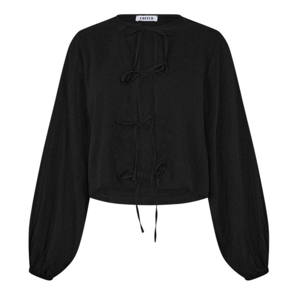 Edited Womens/Ladies Lisanne Tie Detail Top / Black